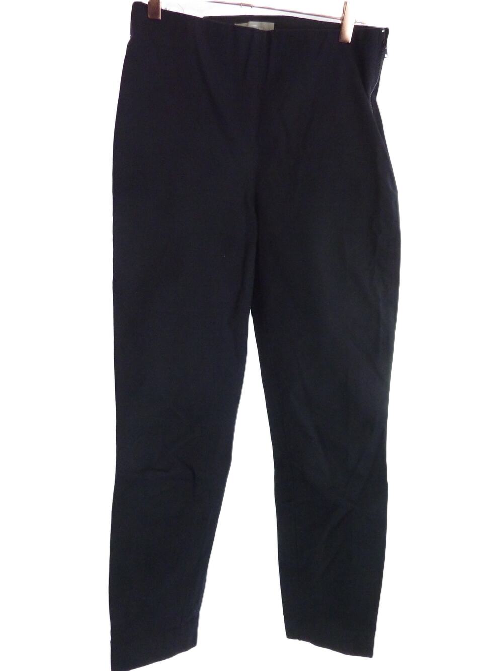 Everlane Womens Size 6 Black Pull On Pants Cotton Stretch Work Office Flat Front